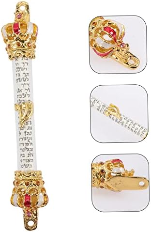 Metal Mezuzah Door Decorative Religious Scroll Mounting