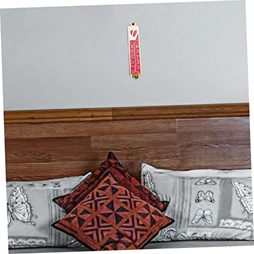 Happyyami Retro Metal Mezuzah Door Hanger Jewish Decorative Signage Religious Craft 1