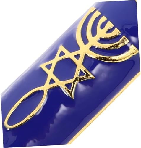 BIUDECO Metal Mezuzah Decor Home Blessing Wall Scroll Door Mount