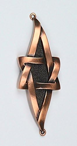 The Shield of David Mezuzah in Copper
