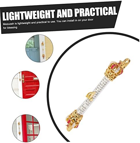 Metal Mezuzah Door Ornament for Home Blessing