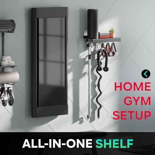Crostice Metal Shelf with T-Lock Adapters Hooks