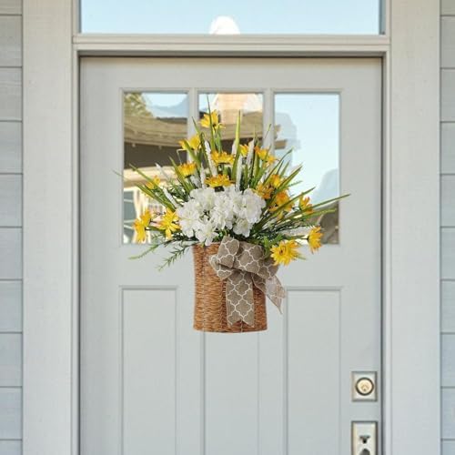 Stylish Door Wreath for Front Entry Decoration