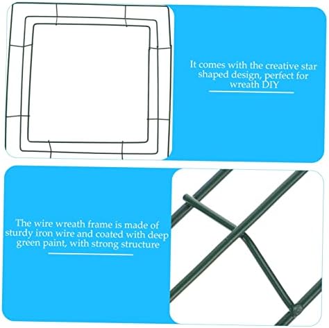 NOLITOY 6 Pcs Square Garland Wire Hangers