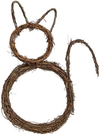 VOSAREA Cat Halloween Wreath Door Pendant DIY Decor