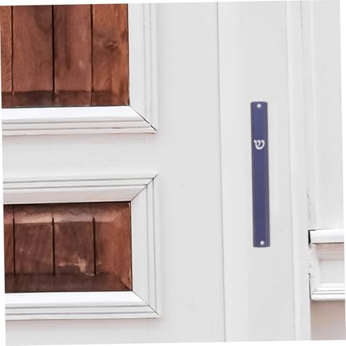 Cabilock Metal Mezuzah Front Door Decor