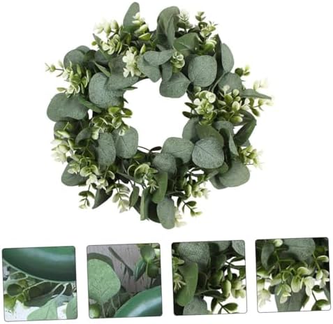 2pcs Artificial Eucalyptus Leaves Garland for Home Decor and Room Aesthetic