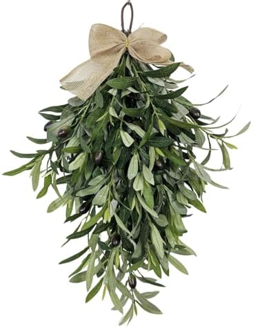 Olive Wreath Pendant for Front Door and Home Decor