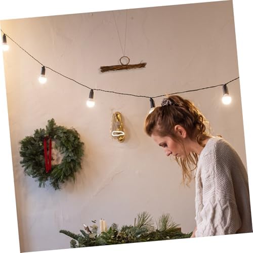 Light Brown Rattan Garland Vine Wreath Frame