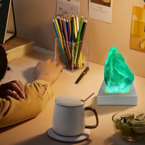 LED Light Base for Crystal 3D Glass Art Multicolor Display Stand Pedestal