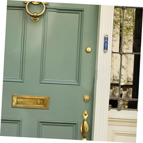 Cabilock Metal Mezuzah with Scroll Antique Zinc Alloy Religious Decoration for Jewish Home Decor