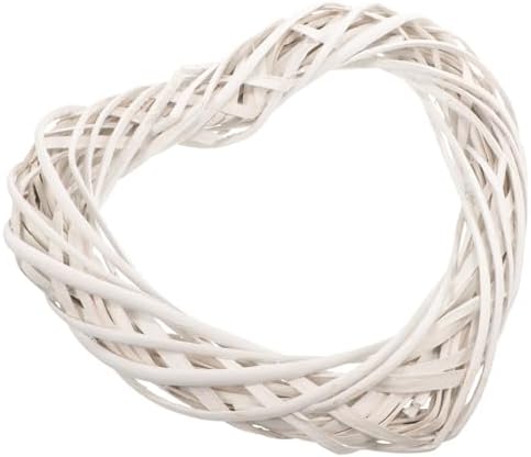 VOSAREA Rattan Heart Wreath DIY Frame