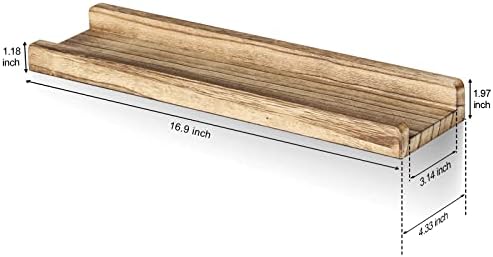 Floating Shelves for Wall 169 Inch Rustic Wood Ledge Set of 3