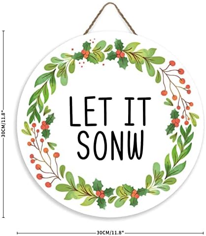 Mutilovely 12 Inch Wooden Welcome Sign Seasonal Decor