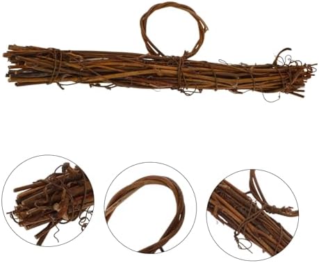 Happyyami Rattan Wreath Frame for DIY Crafts