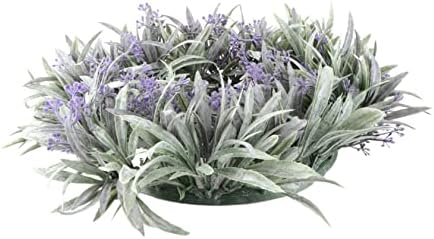 Artificial Lavender Wreath Door Hanger Decor