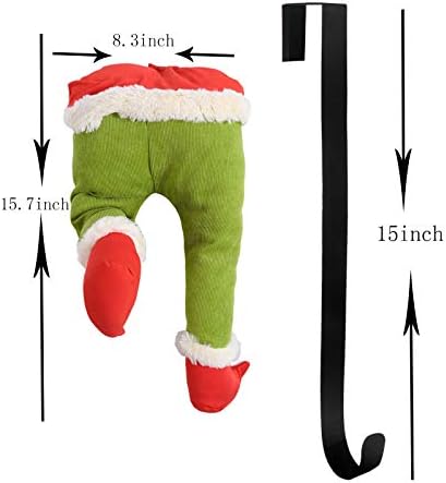 157 Inch Christmas Wreath with Metal Hanger