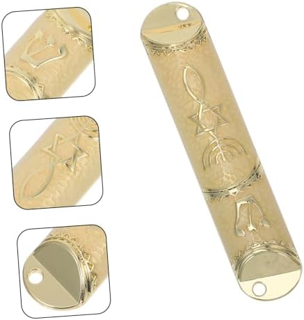 Mobestech Metal Mezuzah Scroll Door Decor
