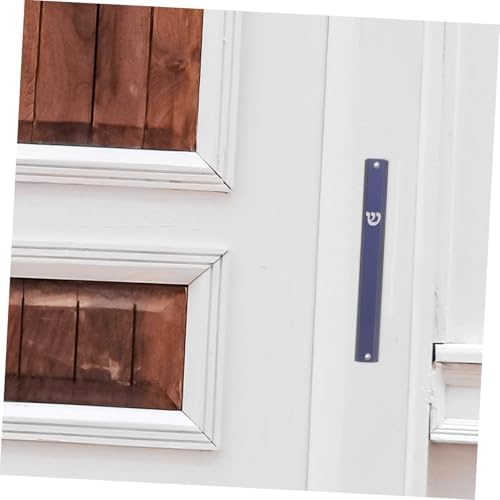 Zerodeko 5pcs Metal Mezuzah Decorations for Door