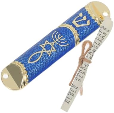 5pcs Jewish Mezuzah Metal Scroll Door Decor