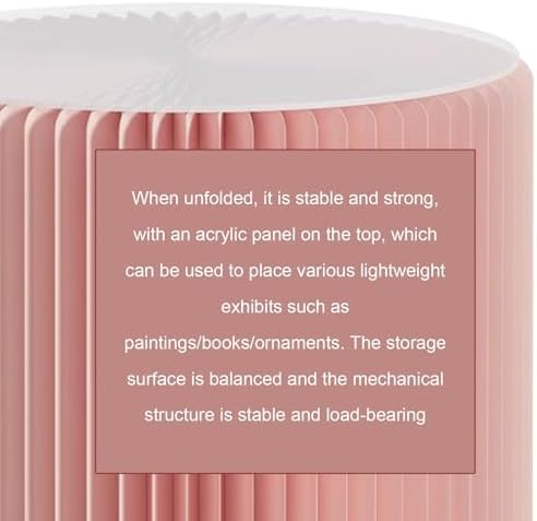 Foldable Paper Display Pedestals for Wedding Centerpieces