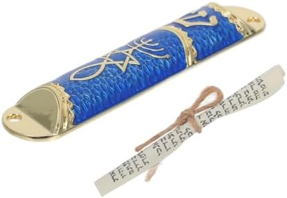 Luxshiny Mezuzah Decor Metal Plaque for Home