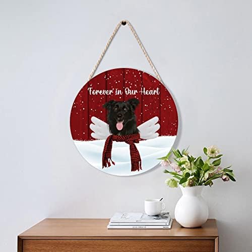 Farmhouse Front Door Hanger Pet Loss Gift Wood Sign