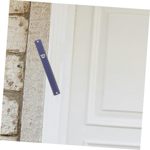 5pcs Metal Mezuzah Scroll Door Decorations Jewish Judaica Wall Accents