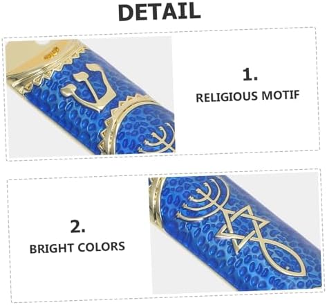5pcs Jewish Mezuzah Metal Scroll Door Decor
