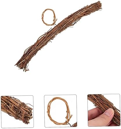 Luxshiny DIY Rattan Wreath Hanging Ring