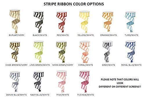 Spring Everyday Monogram Door Wreath - Lots of Colors Available