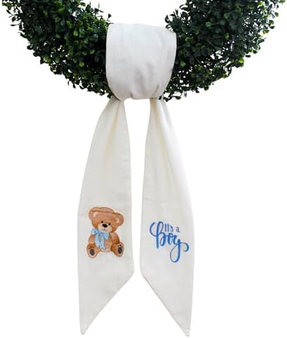 Wreath Sash for Front Door - 56 L x 45 W