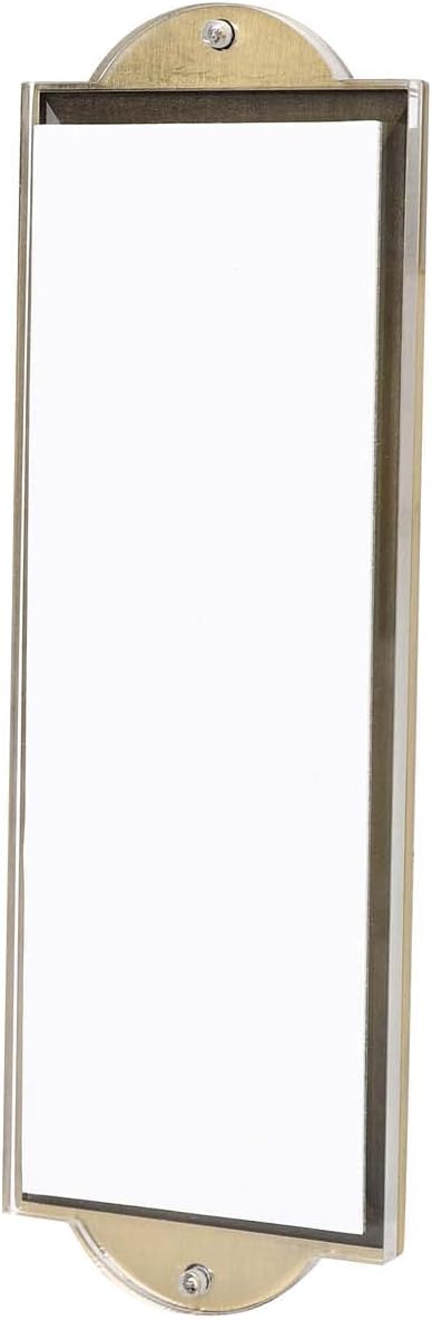 BRTAGG Metal Mezuzah Door Accent 6x2 Inch