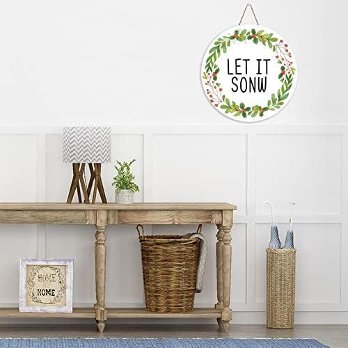 Mutilovely 12 Inch Wooden Welcome Sign Seasonal Decor