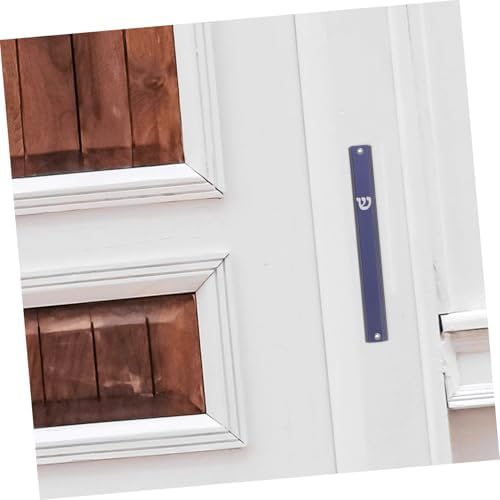 GLEAVI 5pcs Metal Mezuzah Scroll Door Decoration