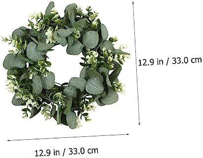 2pcs Artificial Eucalyptus Leaves Garland for Home Decor and Room Aesthetic
