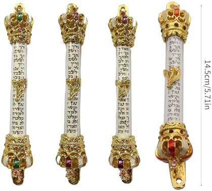 1PC Religious Holy Scroll Retro Door Mezuzah Decor Hanger