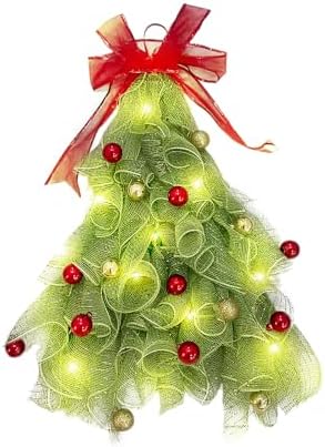 Handmade Silk Christmas Wreath for Front Door