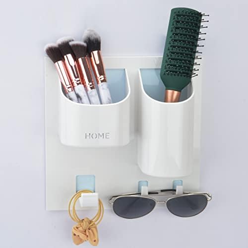 MATIMASU Floating Wall Shelf Organizer for Phone and Reading Glasses