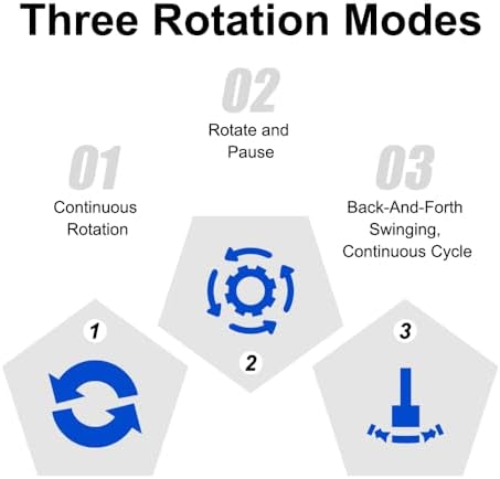 ComXim Rotating Display Stand with Type-C Cable 59 Inch White