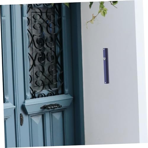 5pcs Judaica Mezuzah Door Decoration Metal Statues Home Decor Accents