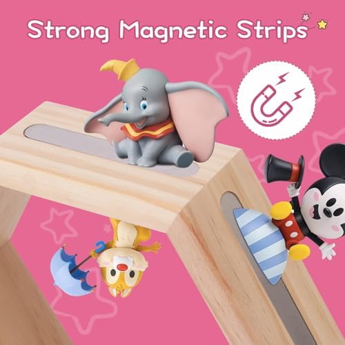 Hexagon Magnetic Wooden Tonie Shelf Set of 3