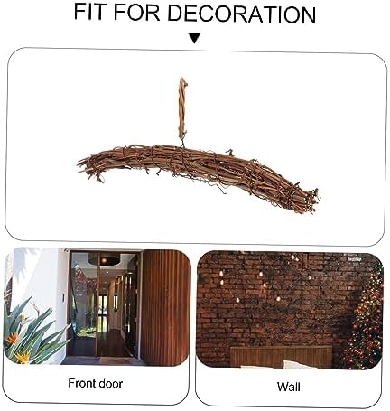 DIY Rattan Wreath Hanger for Fall Decor