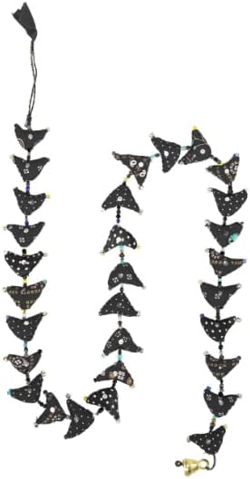 30 Fabric Birds Door Hanging with Bell for Christmas and Home Decor