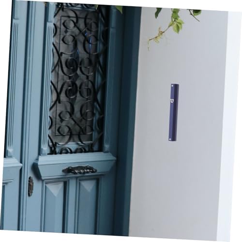 Cabilock 5pcs Metal Mezuzah Scroll Door Decorations Jewish Home Blessing Judaica Wall Art Accents 1