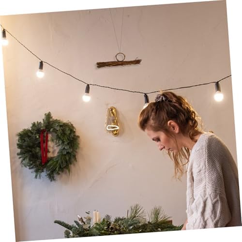 Yardwe Rattan Wreath Hoop Frame for DIY Crafts and Home Decor