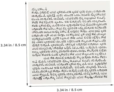 100pcs Jewish Door Blessing Mezuzah Weatherproof Decor for Home Wall