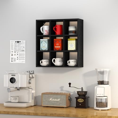 Helsin 9 Grid Coffee Mug Display Rack