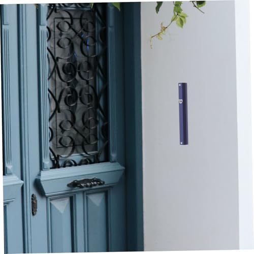 PRETYZOOM Metal Mezuzah Ornament for Door Decor