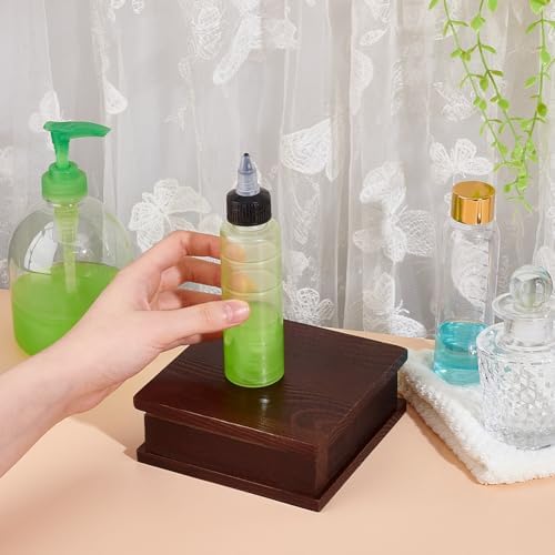 AHANDMAKER Wooden Pedestal Display Base for Collectibles